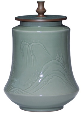 大师陶瓷会所办公室玄关工艺品