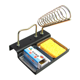 烙铁架多功能架子全金属电焊笔支架铸铁家用电烙铁底座锡丝架套装