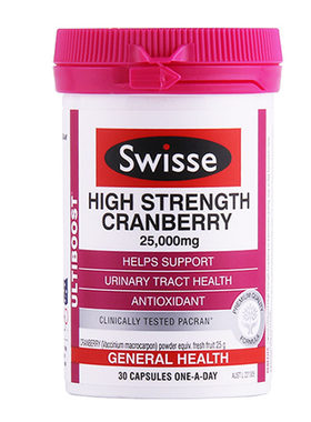 swisse高浓缩卵巢保养蔓越莓胶囊
