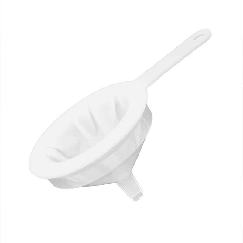 开水水垢过滤长柄超细450目过滤网厨房油酒漏白酒葡萄酒塑料漏斗