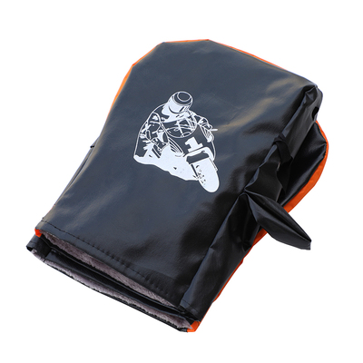 摩托车手套冬保暖防水pu男女防寒防雨棉把套四季电动车手套防风挡