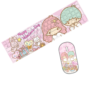 包邮双子星3台湾香港注音仓颉码繁体USB口外接无线键盘鼠标套装