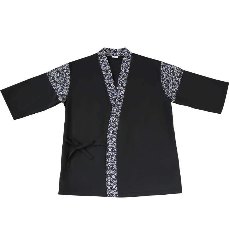 日料店工作裝日式料理服壽司服餐廳服務(wù)員服裝男女開(kāi)衫和服廚師服