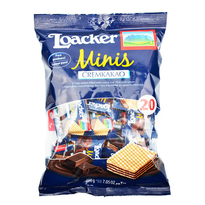 意大利Loacker莱家迷你威化饼干