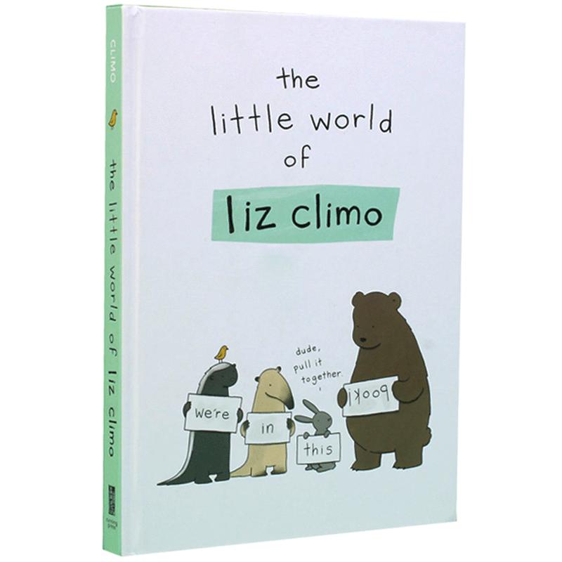 英文原版 你今天真好看正版绘本 the little world of Liz Climo 莉兹 克里莫 辛普森一家 动画漫画制作者卡哇伊 进口书
