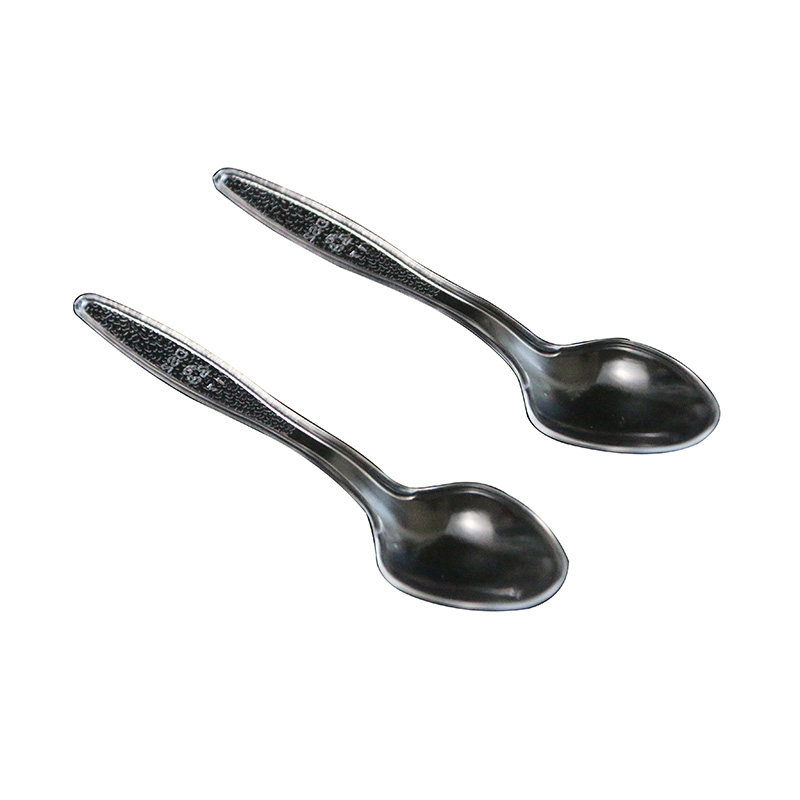 加厚一次性塑料小黄勺小白勺子DS2冰激凌勺蛋糕勺2000只1箱包邮）