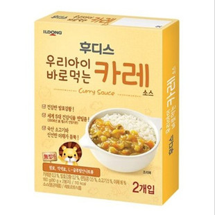 满158元包邮2件打折即食辅食ildong即食拌饭酱盖饭酱 80g*2袋