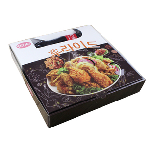 叫了个炸鸡打包盒韩式炸鸡盒外卖盒炸鸡盒子纸盒外卖炸鸡盒定制