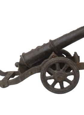 加厚铸铁红衣大炮模型门口摆件