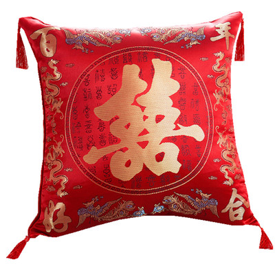 福字沙发靠垫厂家直销抱枕