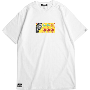 FDSK原创品牌恶搞珍宝珠达利 蹦迪Over Size短袖T男女通款