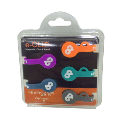 韩国设计硅胶磁性绕线夹MP4手机蓝牙耳机线夹Magnetic Wire Clips