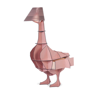 法国Ibride JUNON 鹅女神床头柜卧室收纳柜储物柜子usb充电落地灯