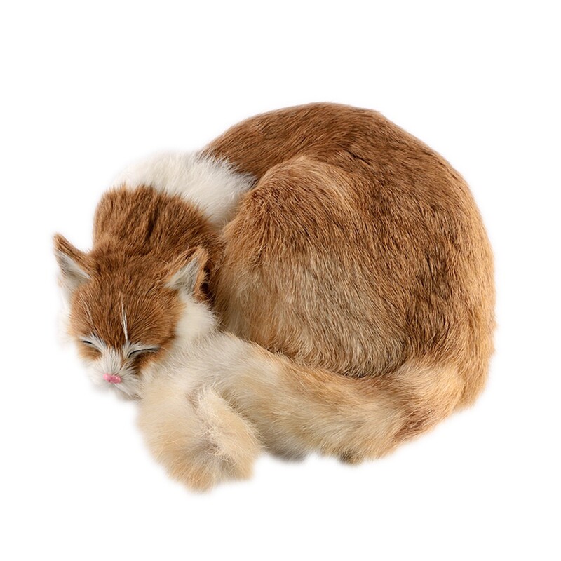 动物模型大猫创意礼品家居装饰