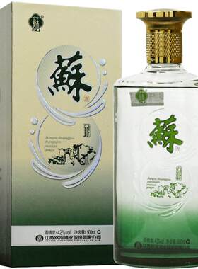 双沟苏酒银苏42度500ml*2/6瓶浓香型白酒粮食酒宴请送礼收藏