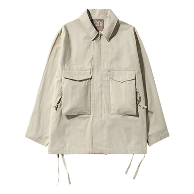 LOEN秋冬日系工装口袋夹克外套