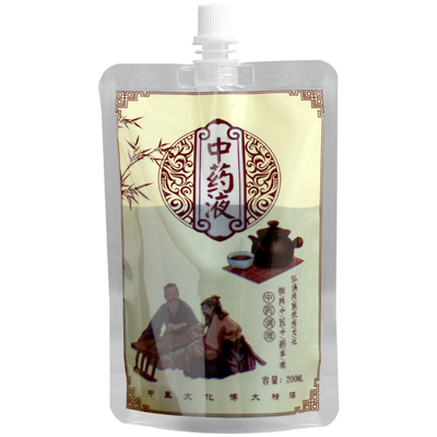 中药袋透明袋卡通袋子液体分装袋