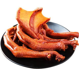 九道湾 酱卤鸭掌340g香辣肉类鸭爪零食小吃湖南特产鸭肉小包装