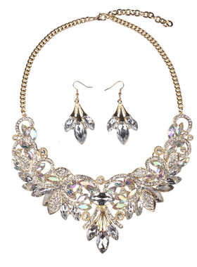 欧美夸张奢华大牌装饰礼服项链