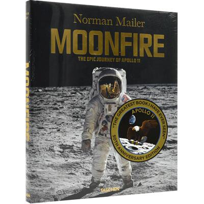 现货 诺曼 梅勒 英文原版 Norman Mailer Moonfire.50th Anniversary 月火：阿波罗11号史诗般的旅程 登月50周年纪念版 塔森