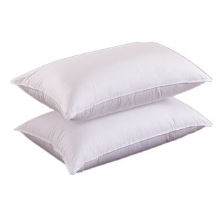宾馆床上用品星级酒店宾馆专用枕芯枕头超舒适全棉羽丝绒枕芯包邮