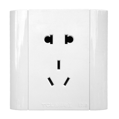 tcl电工l20暗装10a86墙壁电源型