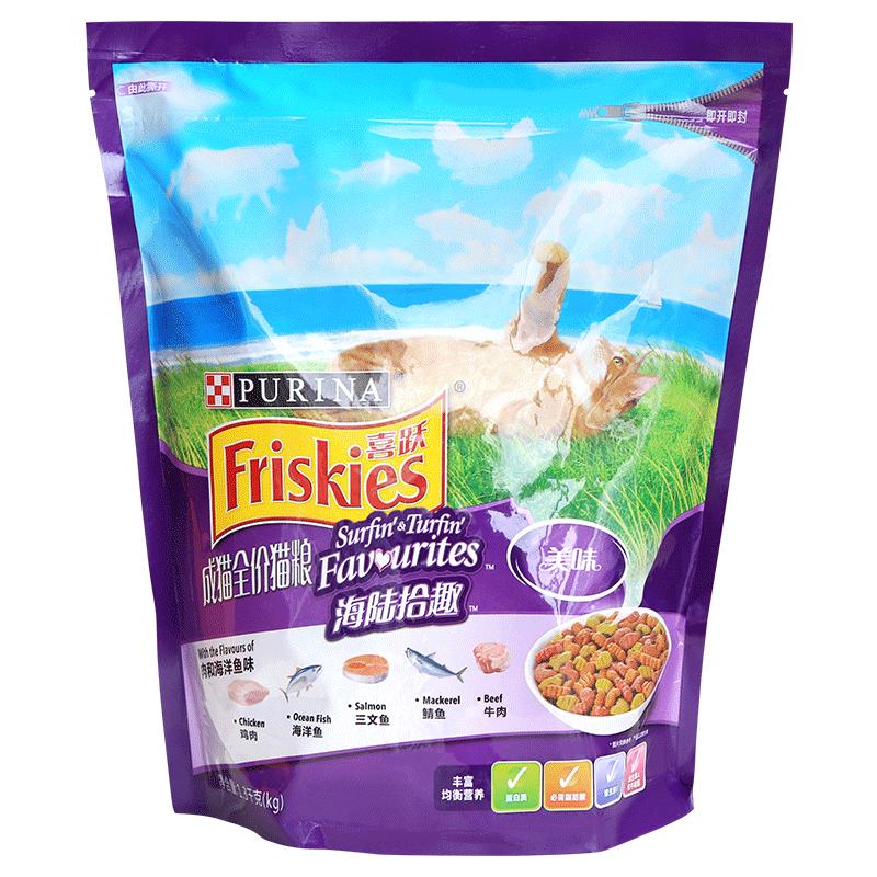 多种肉肉Friskies/喜跃成猫粮