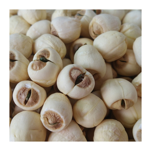 江西特产石城有芯白莲子广昌农家莲米干货500g粉糯带芯白莲大颗粒