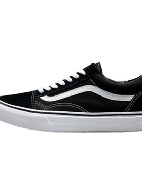 vans黑白经典款男女鞋现货秒发