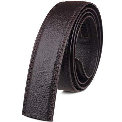 无头商务风中年自动扣皮带条