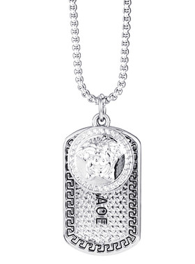 学生吊坠欧美男士胸前挂件毛衣链