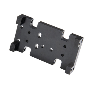 1:10攀爬车底座/分动波箱金属底板 SCX10 HSP94180改D90波箱座