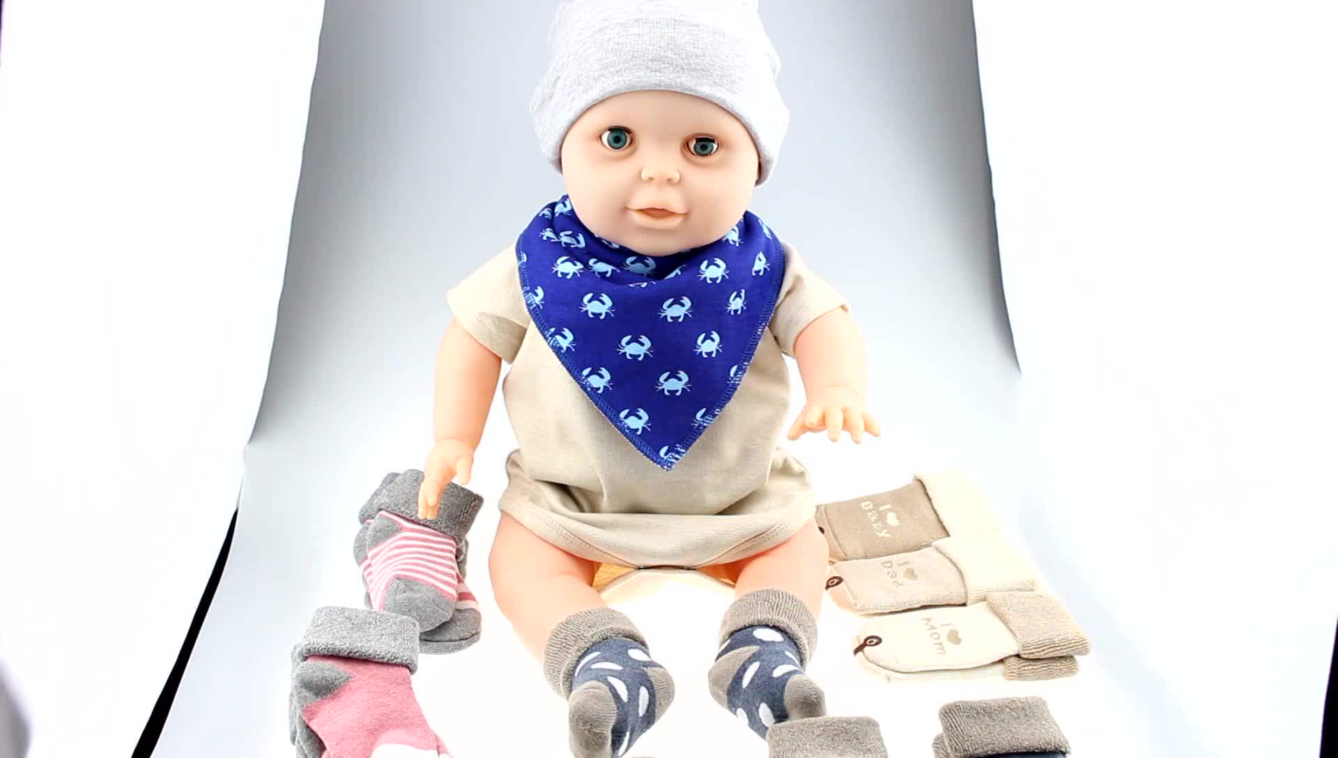 Factory Wholesale/custom Cotton Cartoon Cute Humpty Dumpty Baby Socks