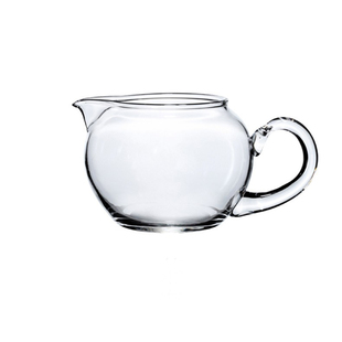 耐热玻璃茶海厚料公道杯台湾EILONG/宜龙功夫茶具苹果茶海300ml