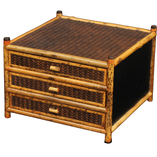 竹制普洱茶盒茶具茶饼存储收纳分茶盘包邮茶叶储藏柜箱三层茶箱