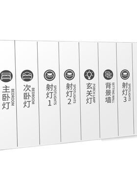 标识家用面板装饰定制贴纸