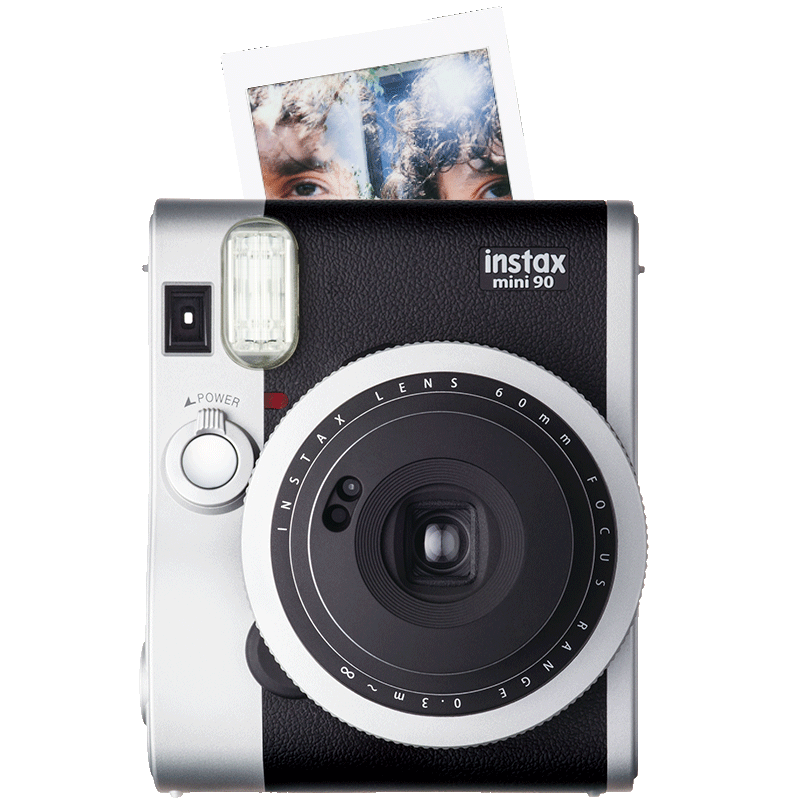 富士instax mini90相机 套餐含拍立得相纸 复古迷你新款SQ6/SQ20