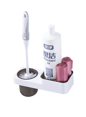 创意免打孔壁挂式清洁去污马桶刷