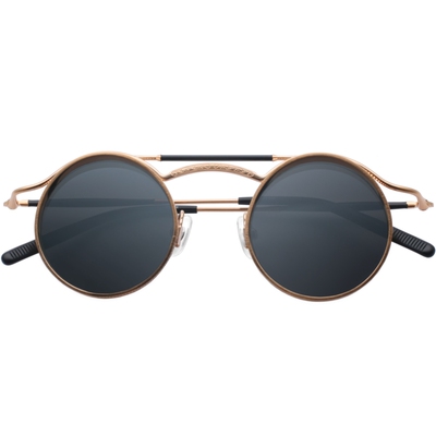 日本MATSUDA纯钛手工圆框太阳镜