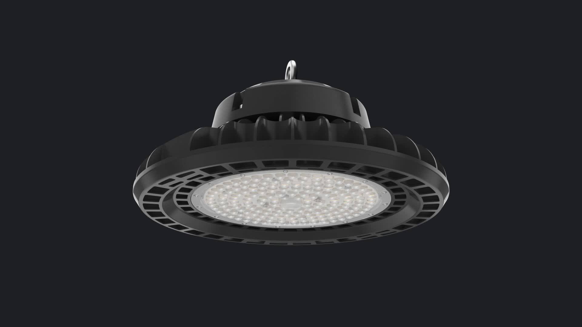 3 Step Dimming 100w Ufo High Bay Light With Daylight And Motion Sensor