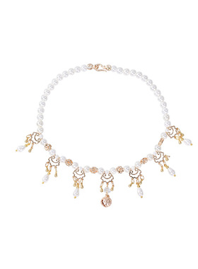 青梅安歌【何皎皎】贝珠锁骨链复古汉服配饰古风宋制仙短款软璎珞