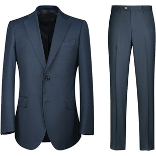 ANOS春夏男士西装套装商务休闲职业正装高级感西服英伦风修身外套