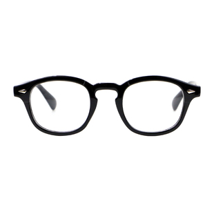 文艺范彭于晏德普余文乐汪涵同款圆框眼镜架复古眼镜框男女平光镜