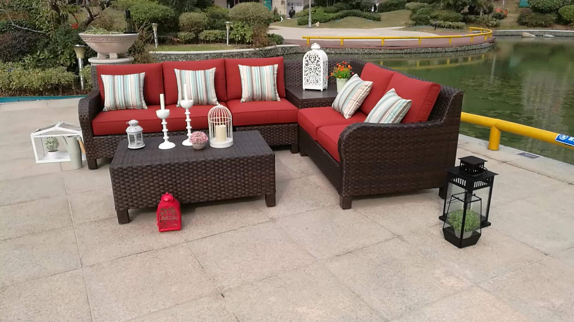 Garden Line Patio Furniture 5 Seater Sofa Set Buy 5 Seater Sofa Set