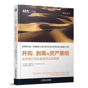并购剥离与资产重组+并购之王+企业并购重组会计与税务实务操作指南 知识 投资银行和私募股权实践指南 兼并收购 过程工具交易