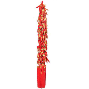 新年用品春节礼品鞭炮挂饰中国结居家装饰中国特色创意红辣椒挂件
