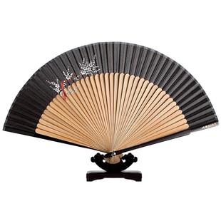 红色扇子古风折扇夏天小巧便携专用舞蹈扇学生旗袍跳舞拍照可定制