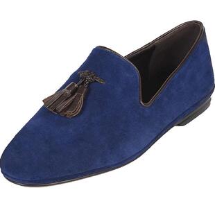 ESTATE意大利进口男士时尚居家慵懒舒适真皮乐福鞋吸烟鞋XX4NT