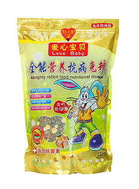 爱心宝贝除臭全能营养抗病兔粮