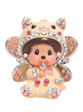 萌趣趣戒指女insMonchhichi